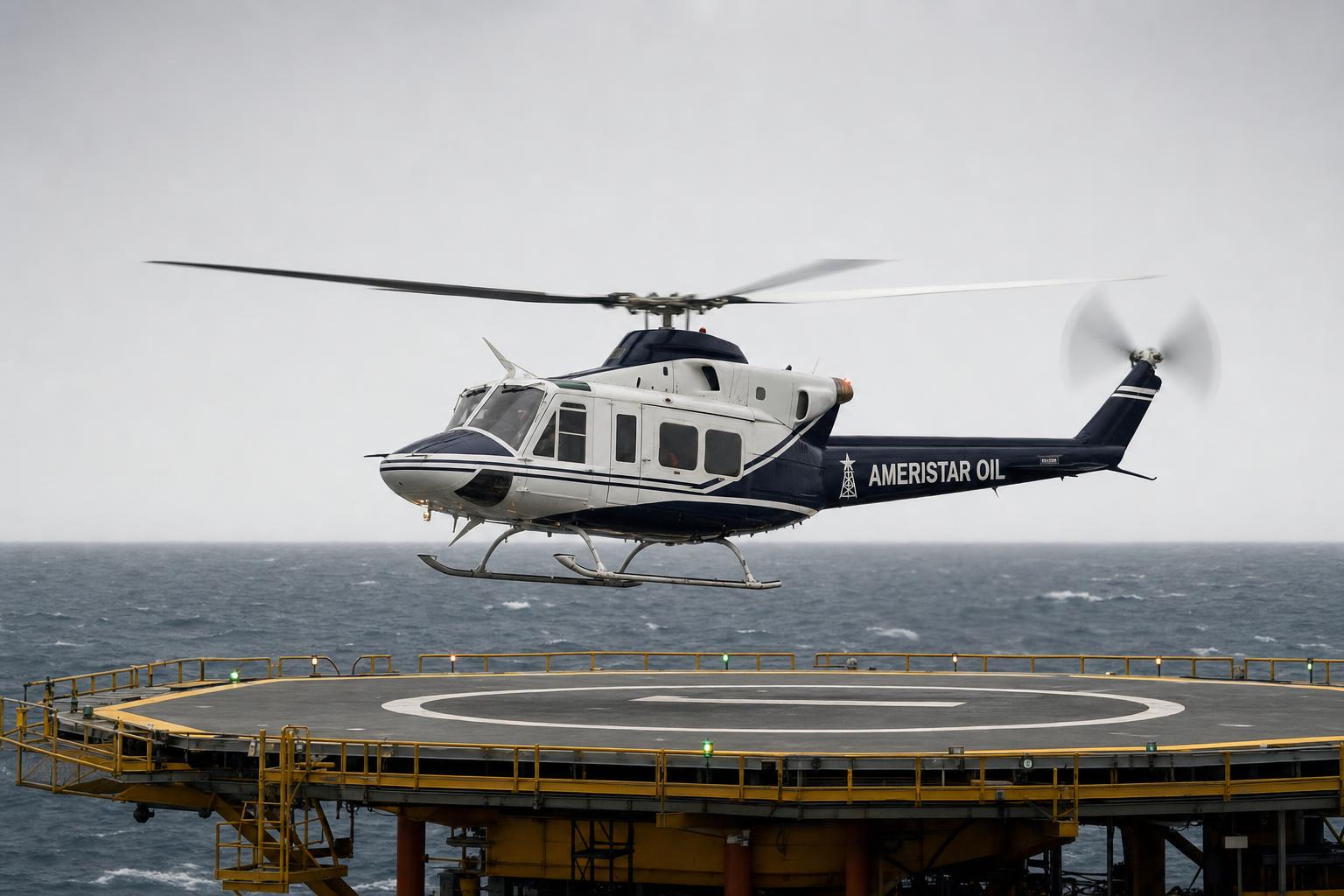 Ameristar Bell helicopter